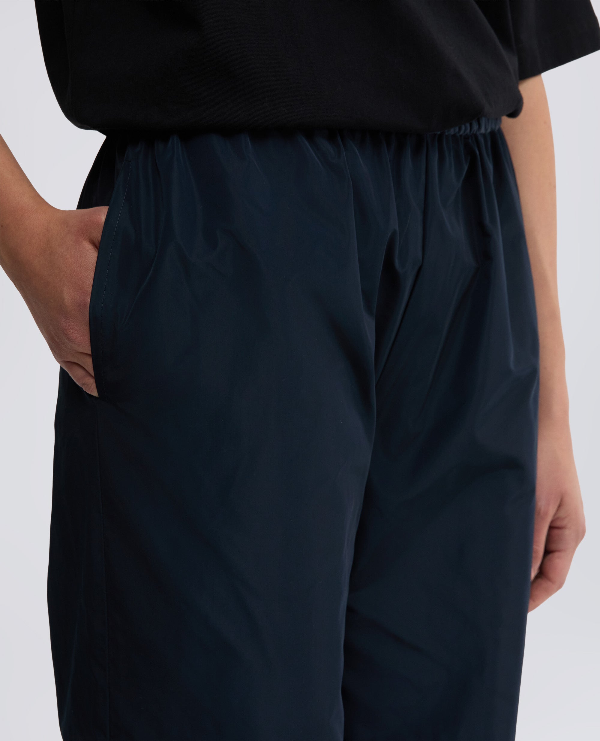 PANTALONE IN TESSUTO TECNICO-BLU NERO-BLU NERO-BLU NERO-BLU NERO-BLU NERO