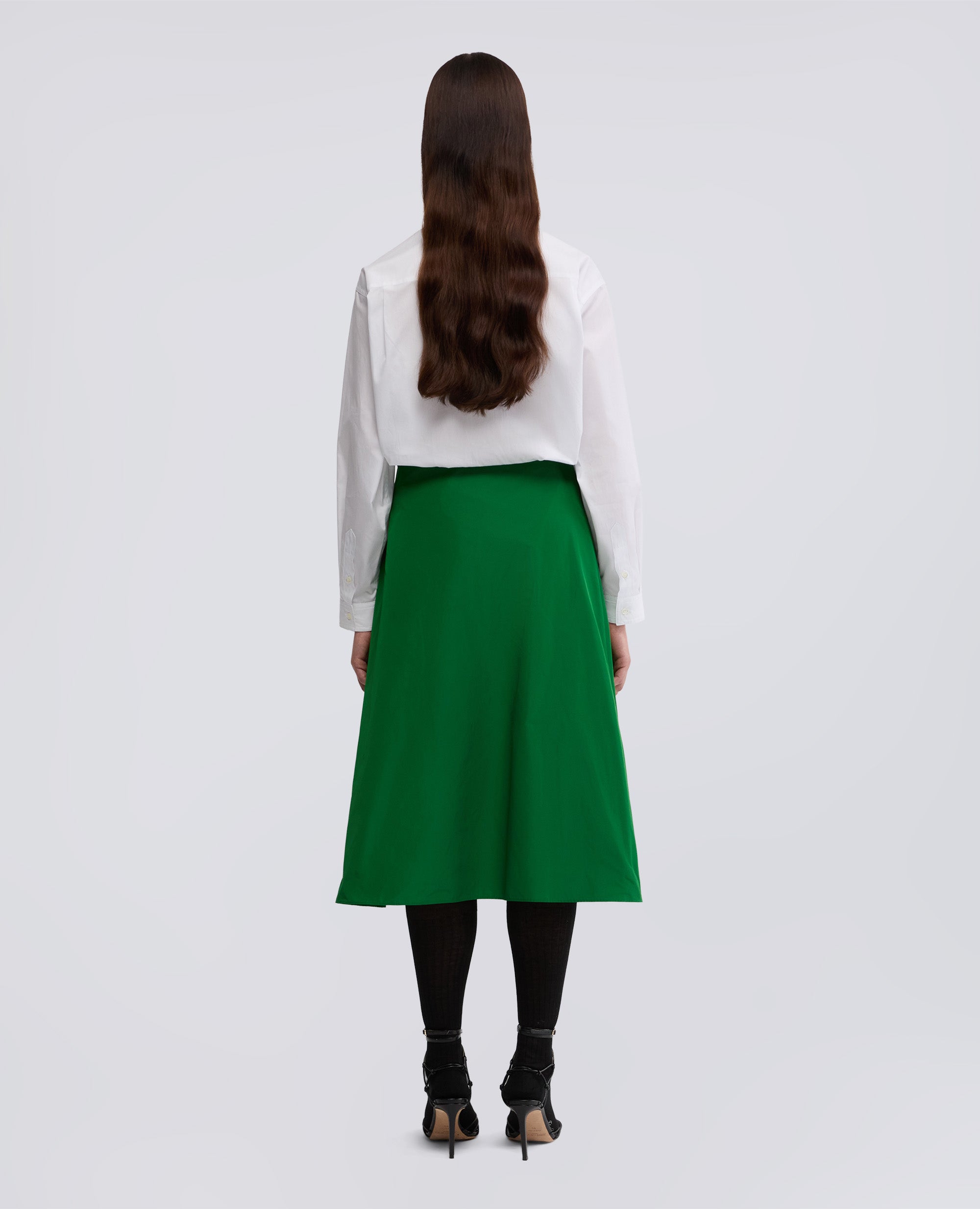 GONNA A PORTAFOGLIO IN TESSUTO TECNICO-VERDE-GREEN-VERDE-GRUN-VERT