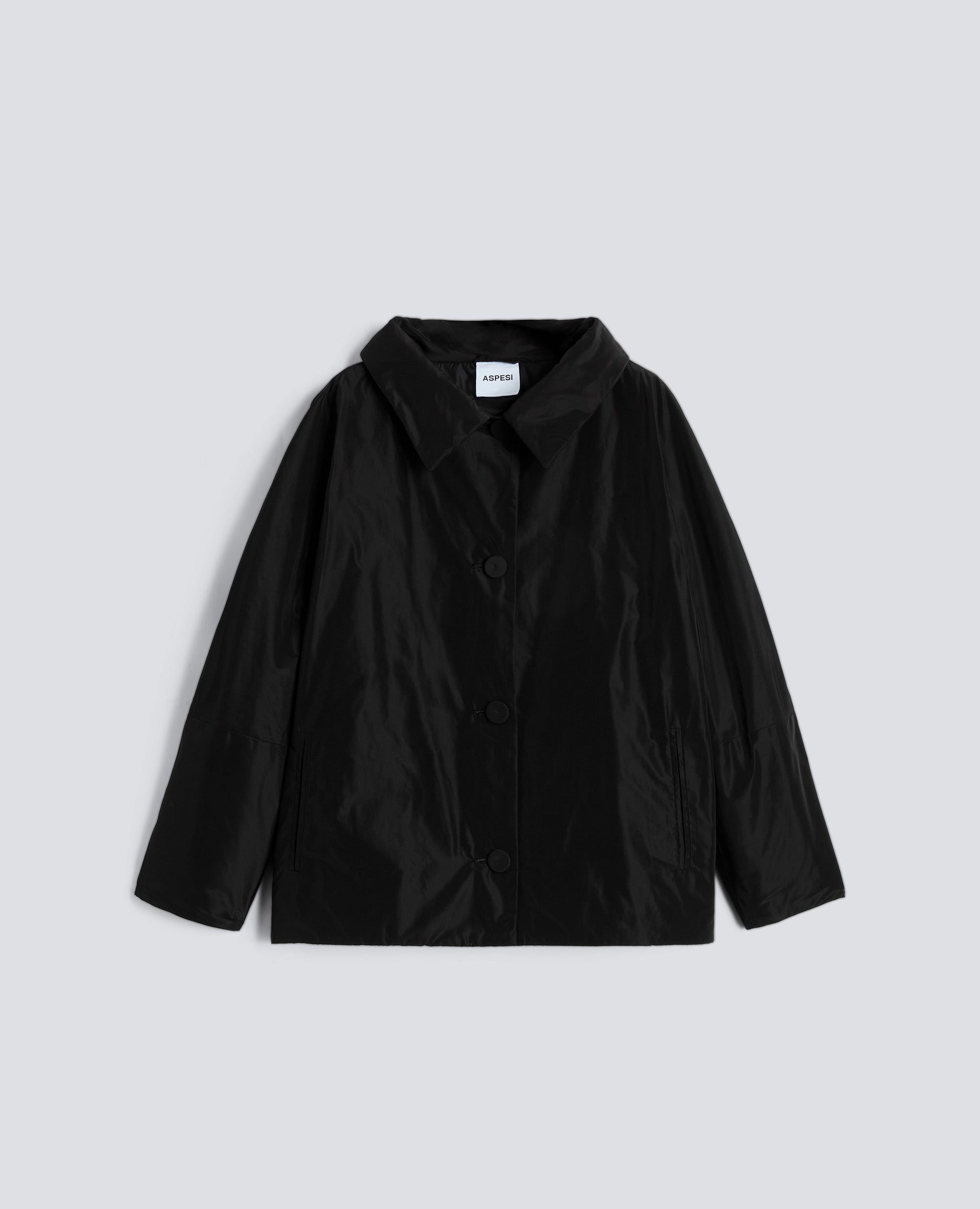 GIACCA IMBOTTITA IN TESSUTO TECNICO-NERO-BLACK-NEGRO-SCHWARZ-NOIR