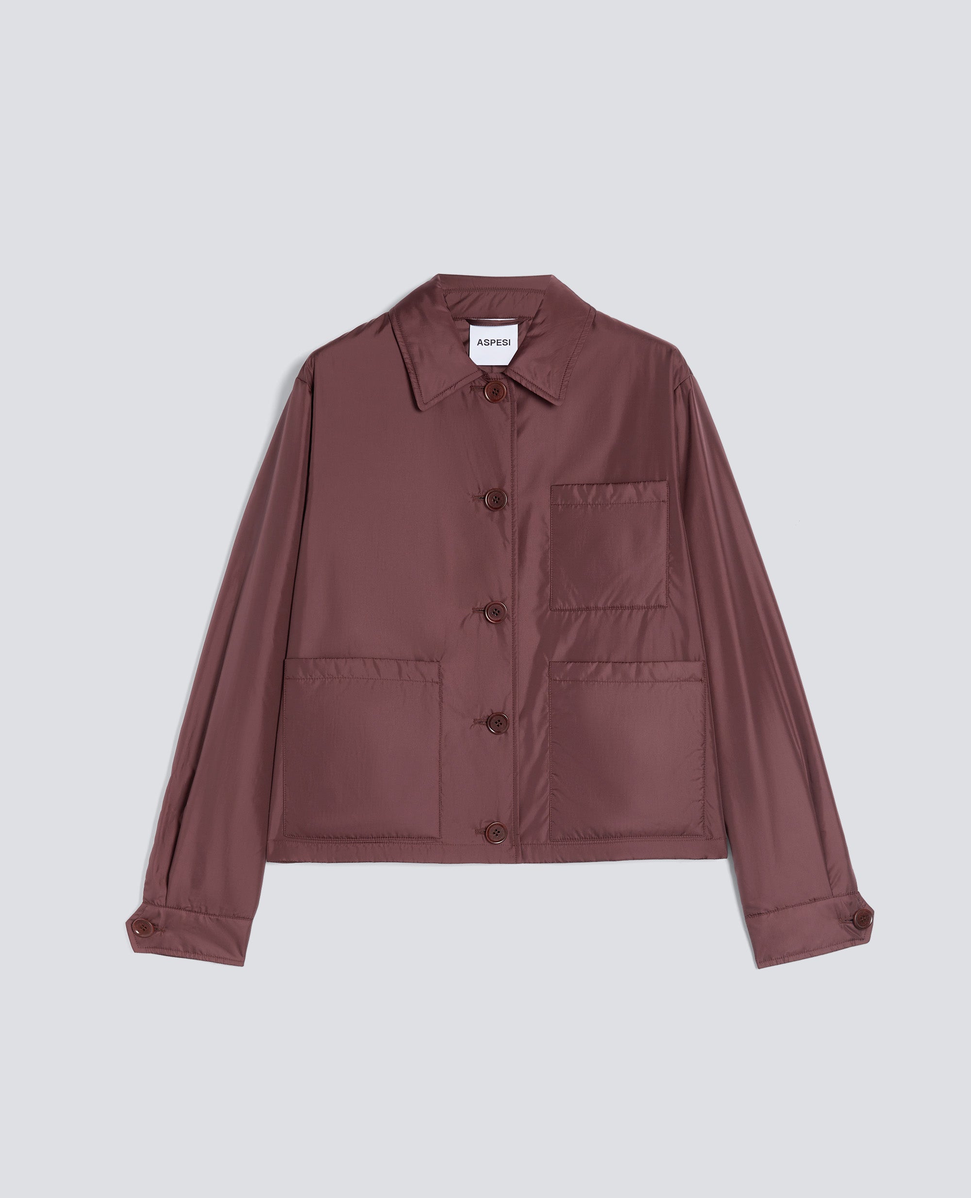 GIACCA IN NYLON-BORDEAUX-BURGUNDY-BURDEOS-BURGUNDERROT-BORDEAUX