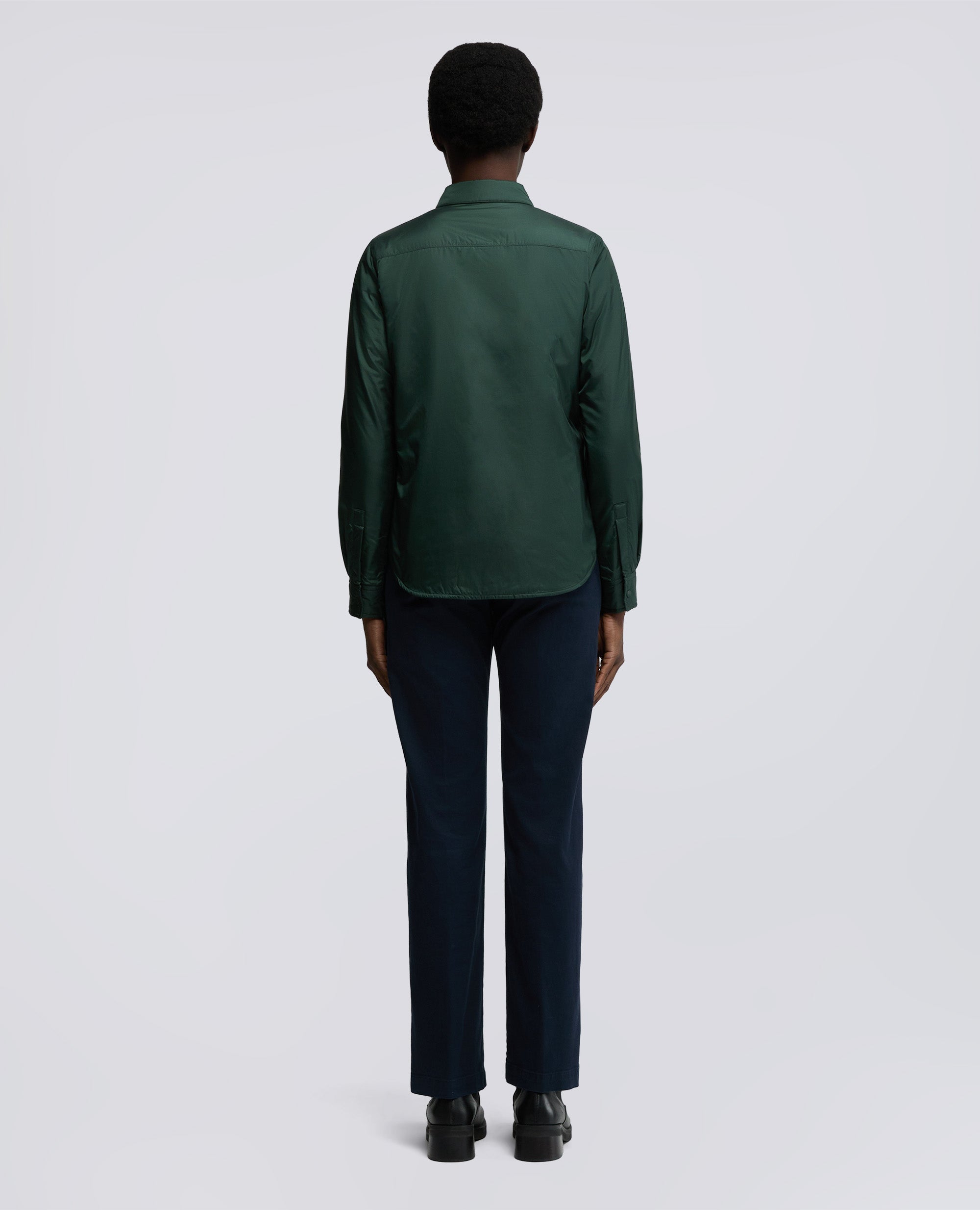 OVERSHIRT GLUE IN NYLON IMBOTTITA-VERDE INGLES-GREEN-VERDE INGLES-VERDE INGLES-VERDE INGLES