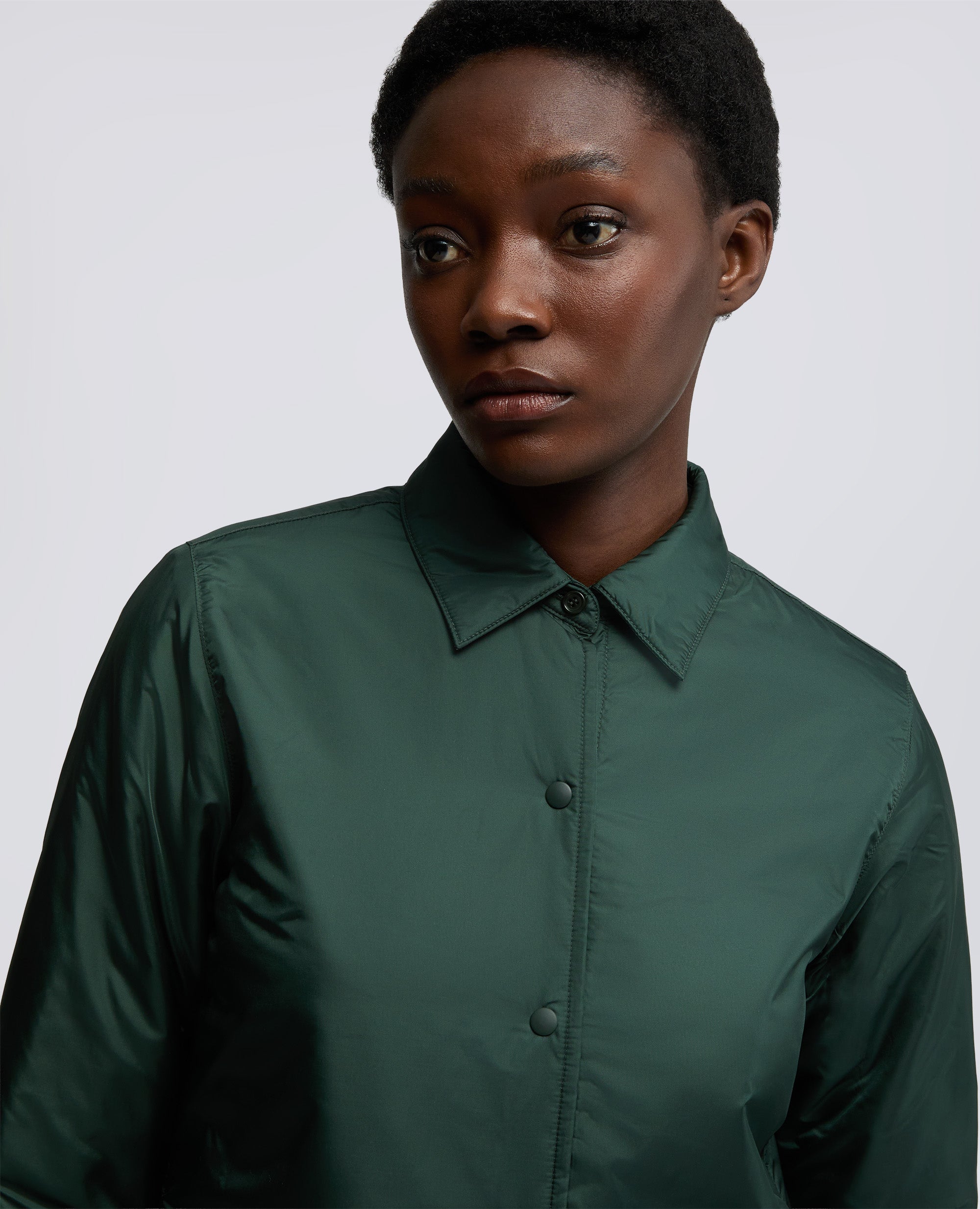 OVERSHIRT GLUE IN NYLON IMBOTTITA-VERDE INGLES-GREEN-VERDE INGLES-VERDE INGLES-VERDE INGLES