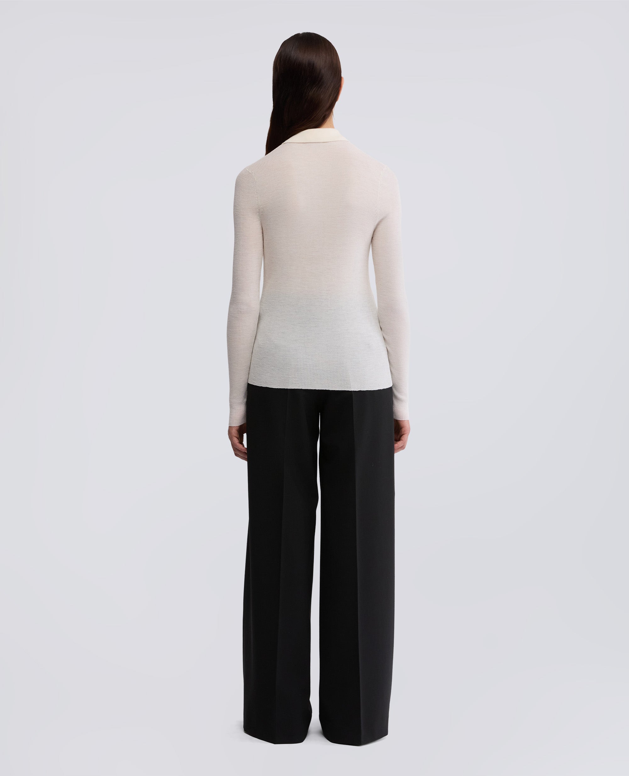 POLO IN LANA MERINO-NATURALE-NATURAL-NATURAL-NATURLICH-NATUREL