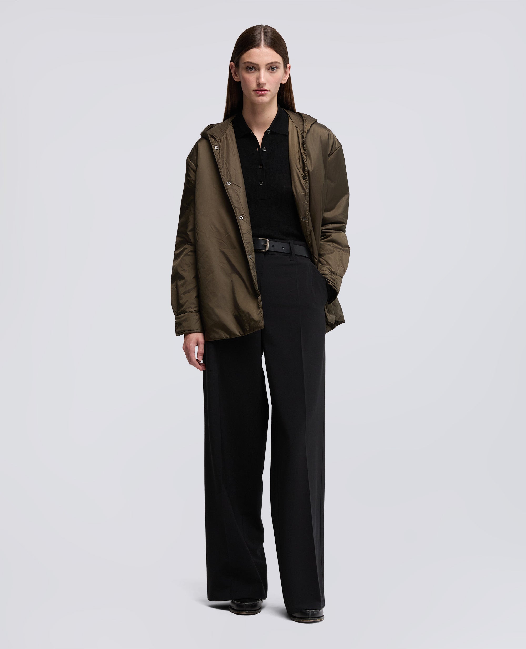 POLO IN LANA MERINO-NERO-BLACK-NEGRO-SCHWARZ-NOIR