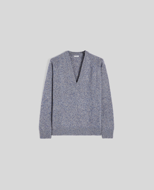 MAGLIA IN LANA MOULINE-INCHIOSTRO-INK-INCHIOSTRO-INCHIOSTRO-INCHIOSTRO