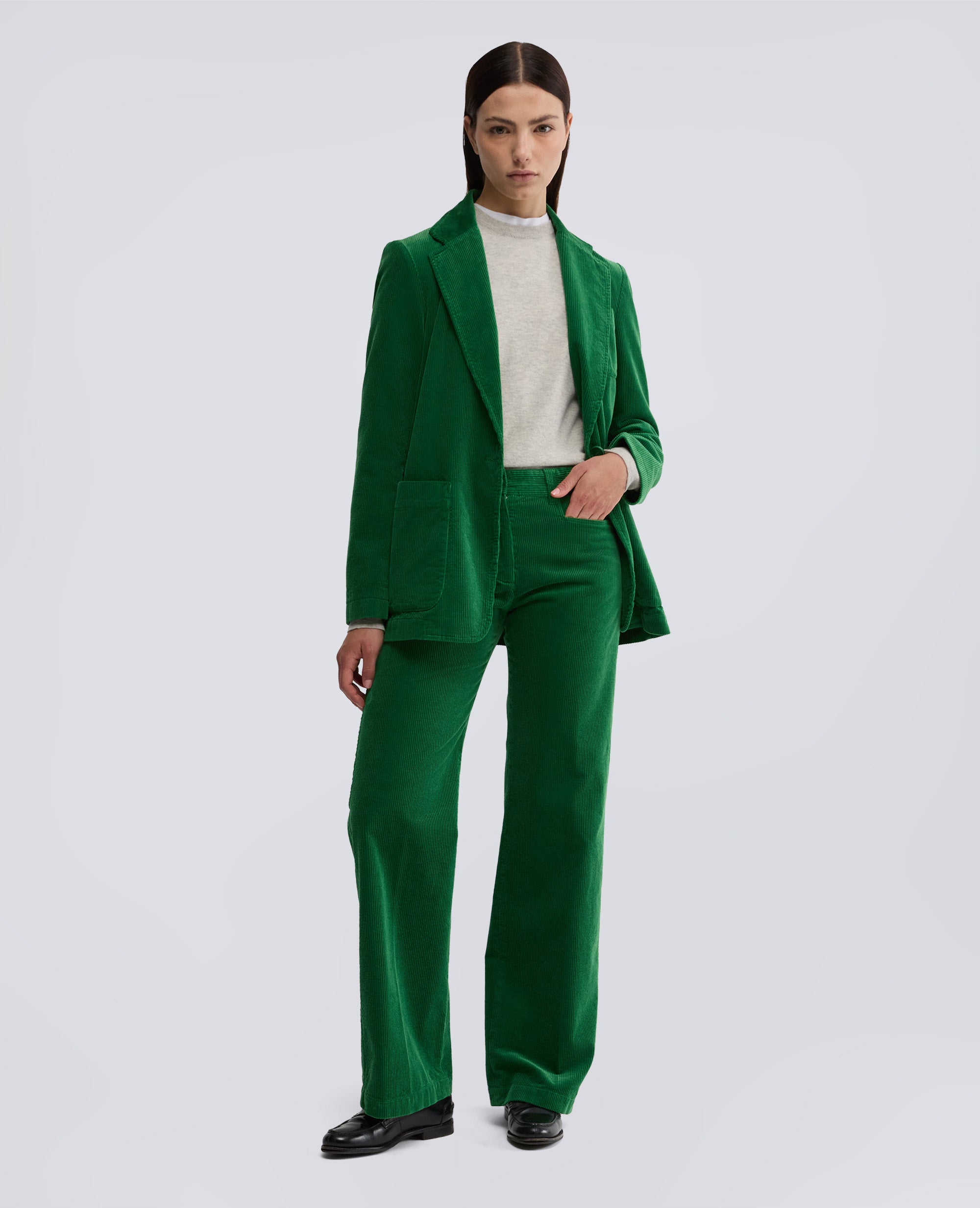 MAGLIA GIROCOLLO IN LANA E CASHMERE-MELANGE-MELANGE-MELANGE-MELANGE-MELANGE