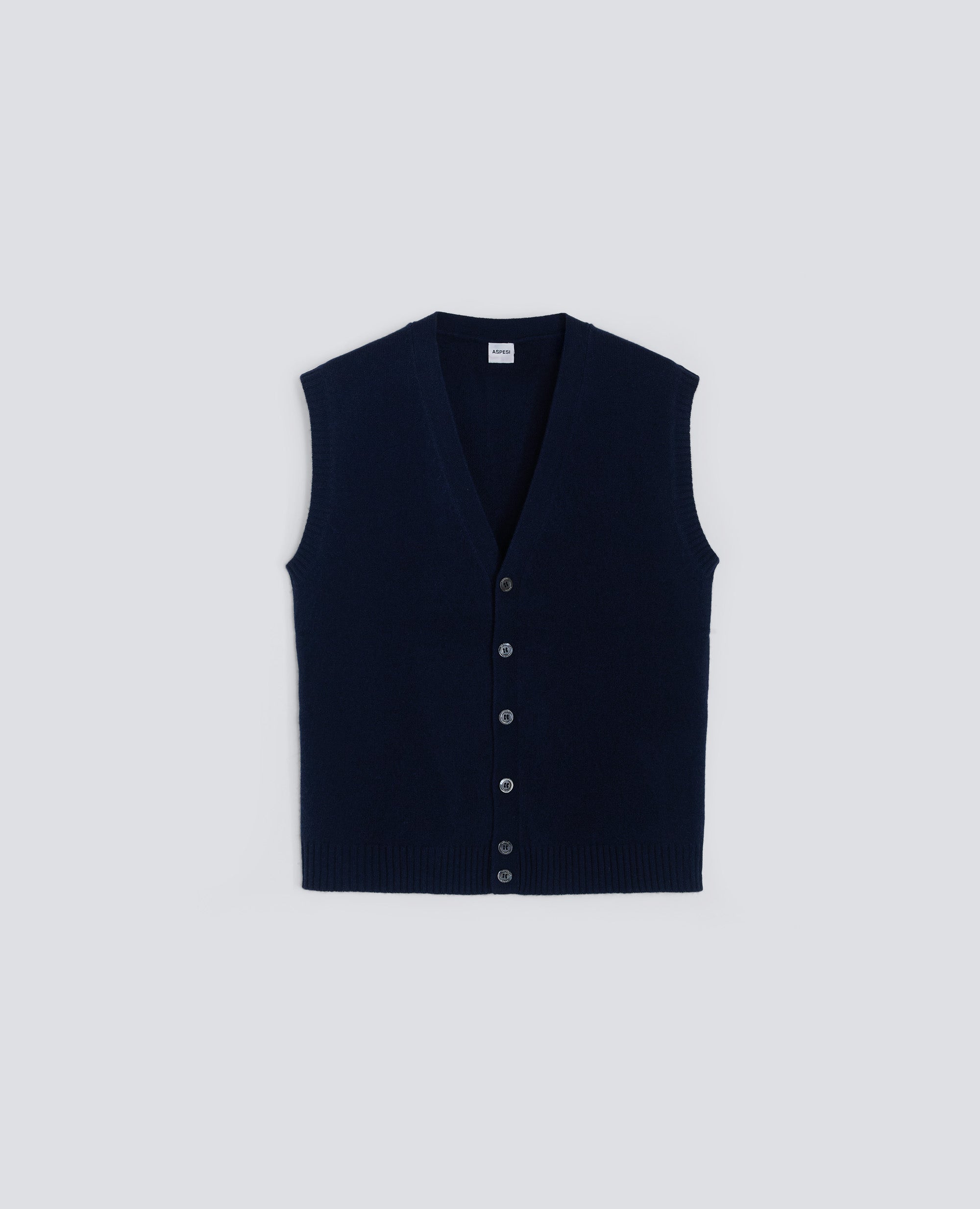 GILET IN CASHMERE-NAVY-NAVY-AZUL MARINO-NAVY-NAVY