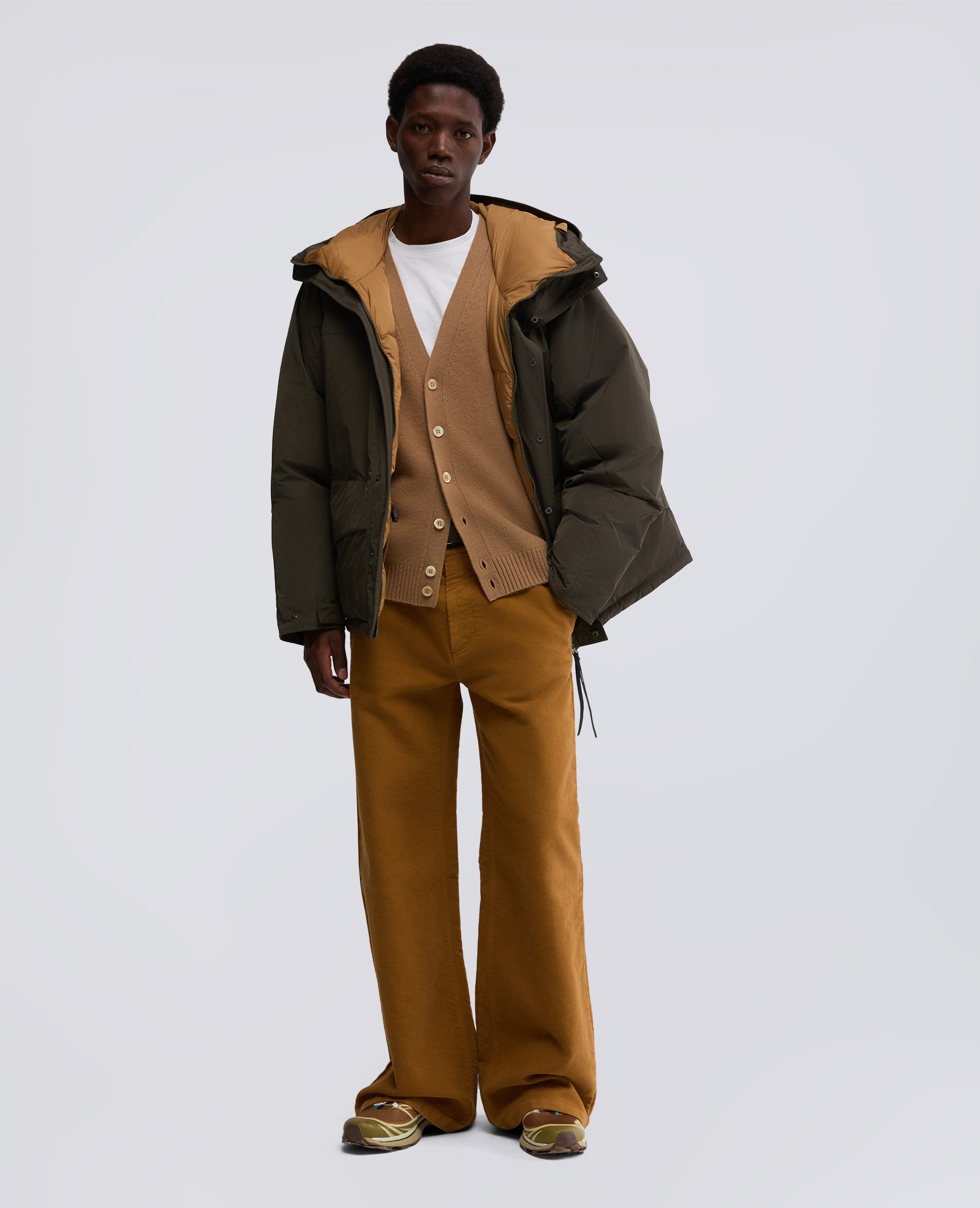 GILET IN CASHMERE-CAMMELLO-CAMEL-CAMELLO-KAMEL-CAMEL