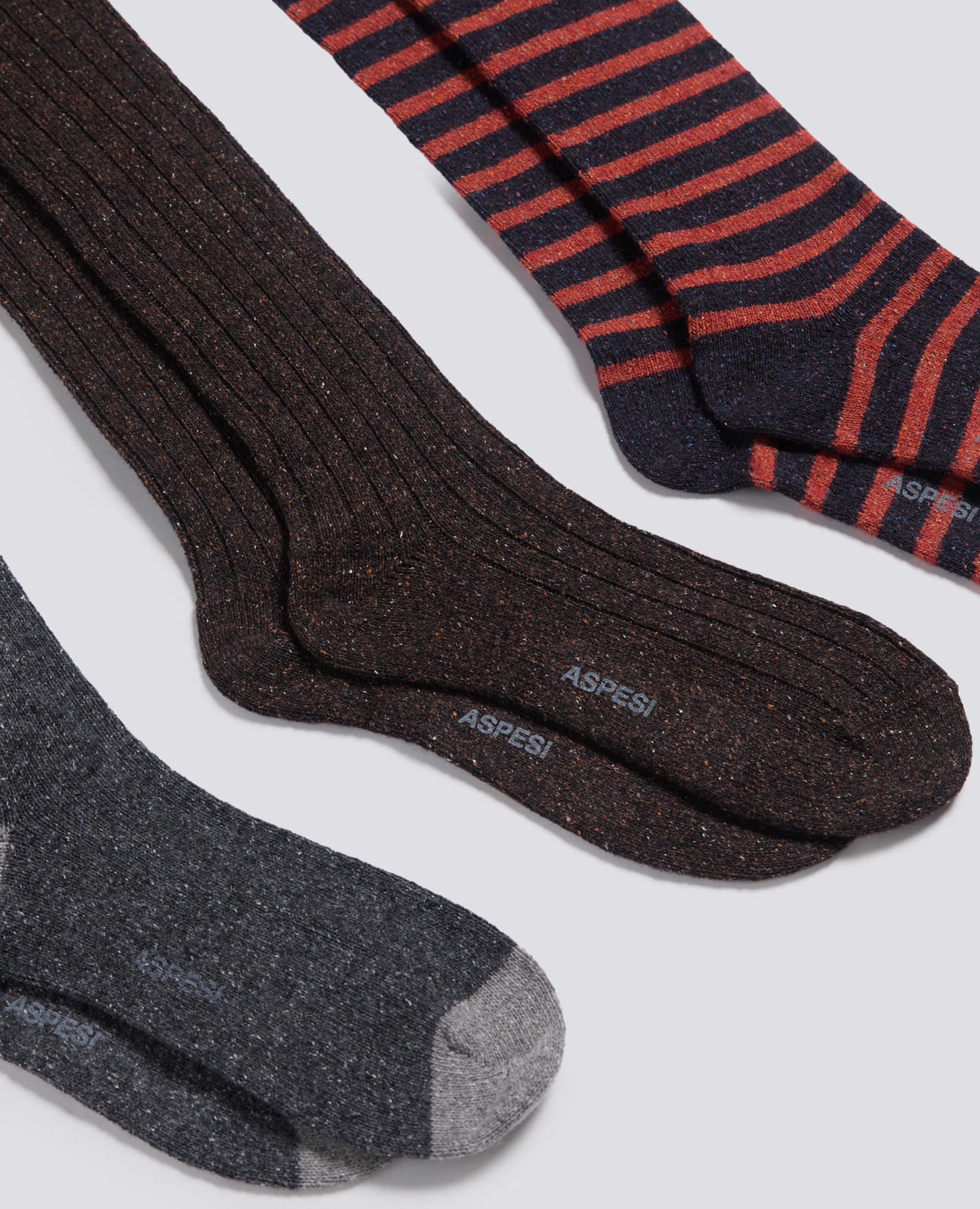 CALZE DI SPUGNA DI COTONE-MULTICOLOR-MULTICOLOR-MULTICOLOR-MULTICOLOR-MULTICOLOR