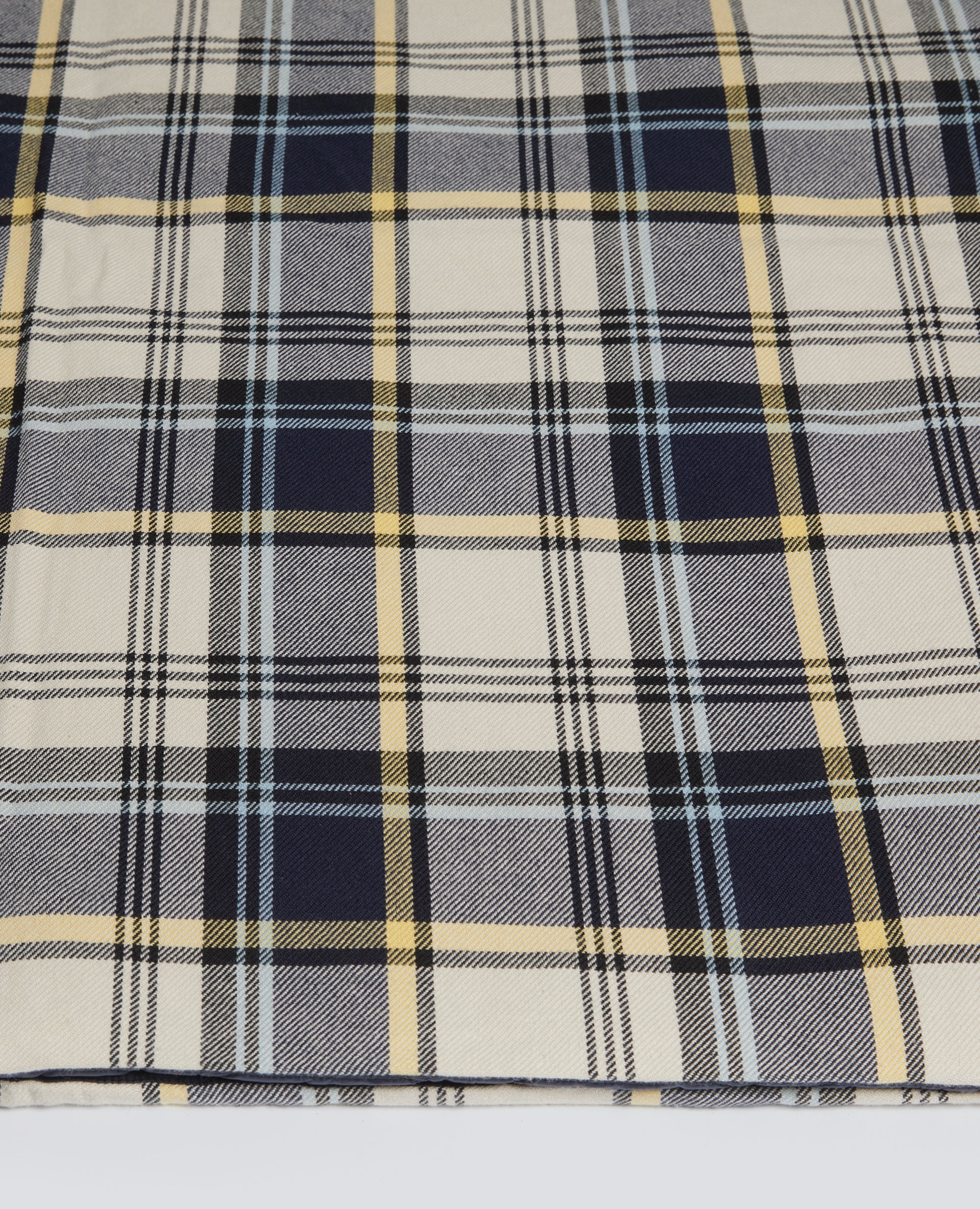 COPERTA PLAID DI COTONE-AZZURRO-SKY BLUE-AZUL CLARO-HIMMELBLAU-BLEU CIEL