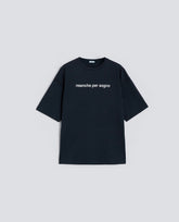 T-SHIRT IN JERSEY DI COTONE-NAVY-NAVY-AZUL MARINO-NAVY-NAVY