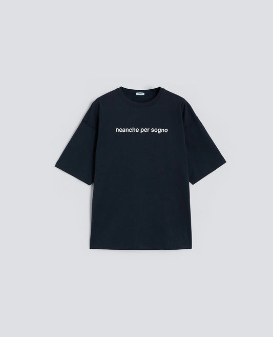 T-SHIRT IN JERSEY DI COTONE-NAVY-NAVY-AZUL MARINO-NAVY-NAVY