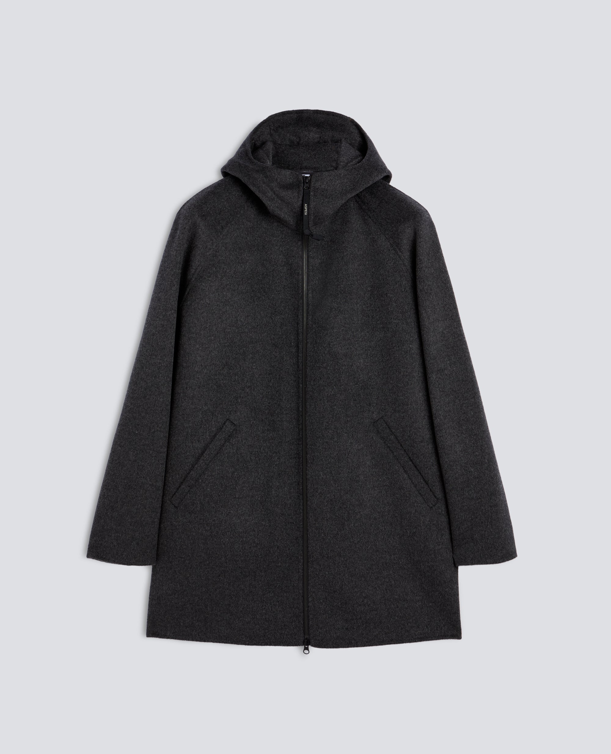 DOUBLE WOOL COAT - GRIGIO - ASPESI