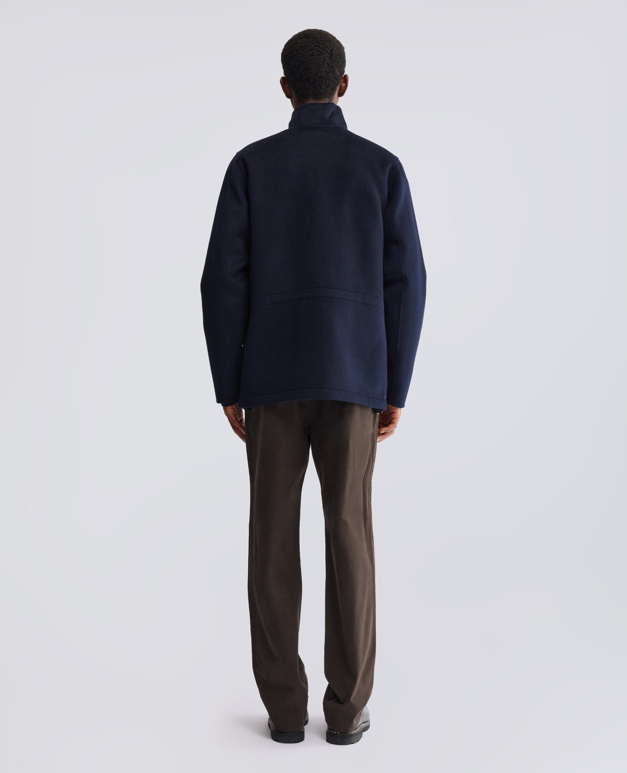 FELDJACKE NELSON AUS DOUBLE-WOLLGEWEBE - BLAU - ASPESI