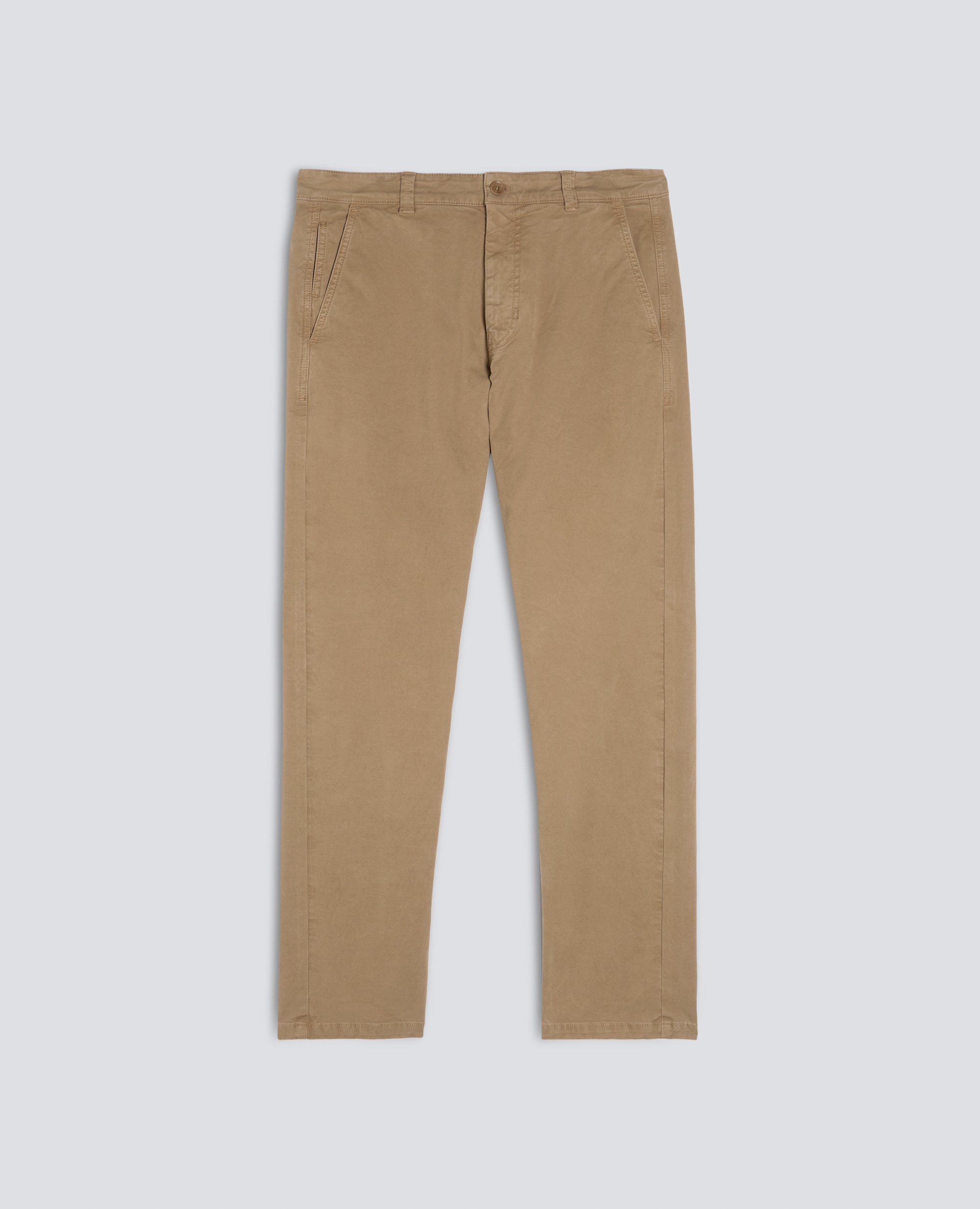 PANTALONE CHINO IN GABARDINA DI COTONE COMFORT - BEIGE - ASPESI