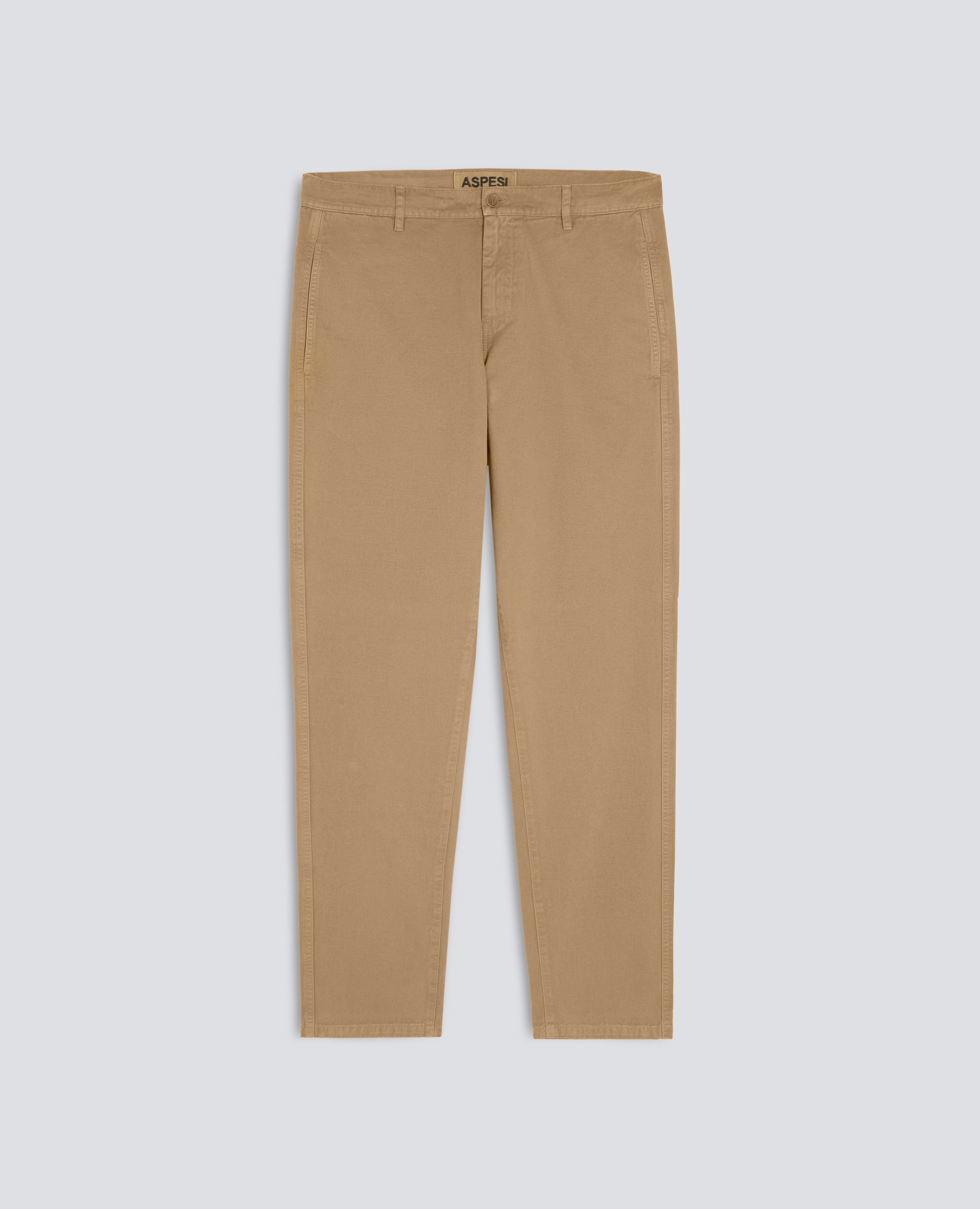 PANTALONE CHINO IN GABARDINA DI COTONE - BEIGE - ASPESI