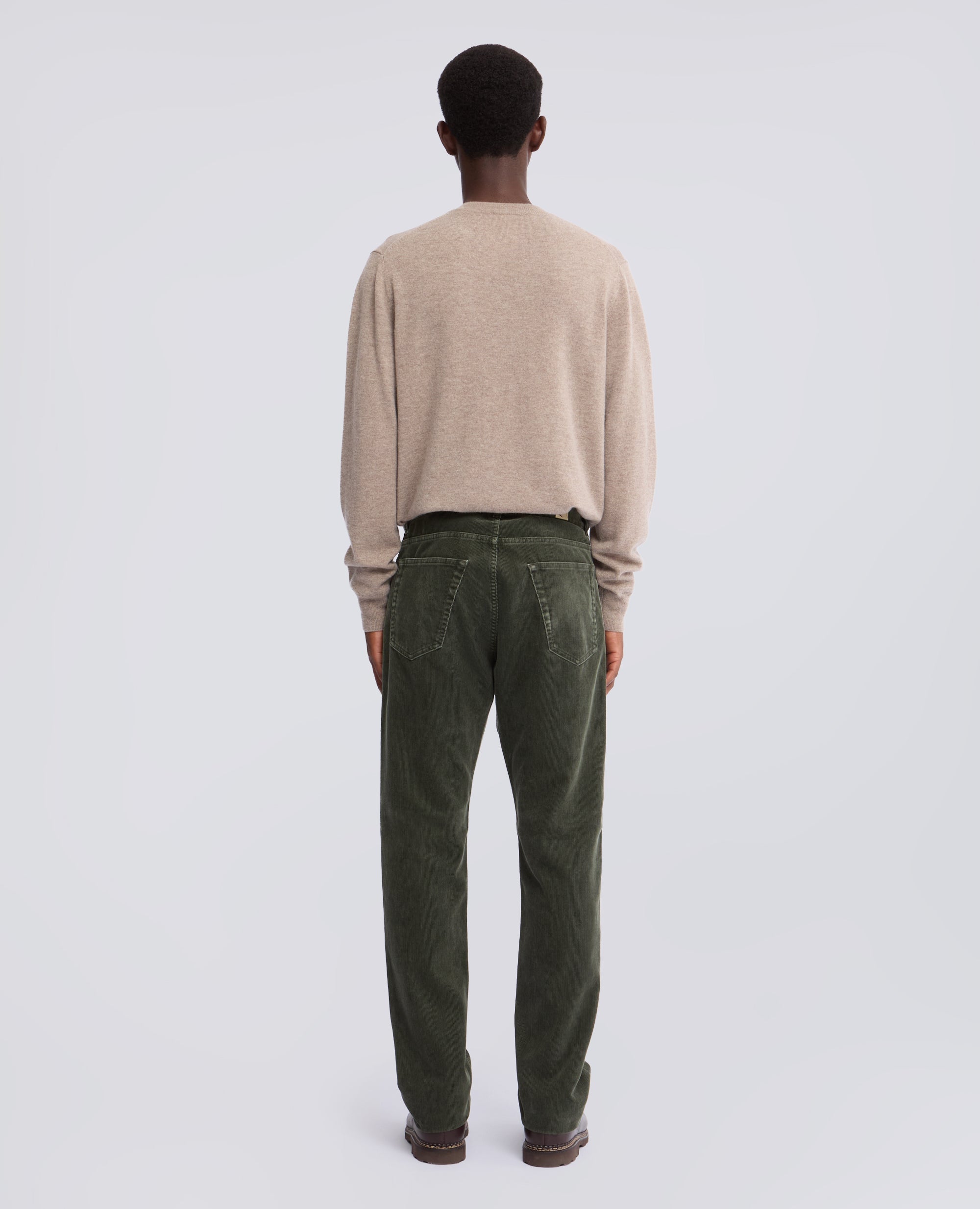 JEANS CINQUE TASCHE IN DENIM UOMO - VERDE - ASPESI