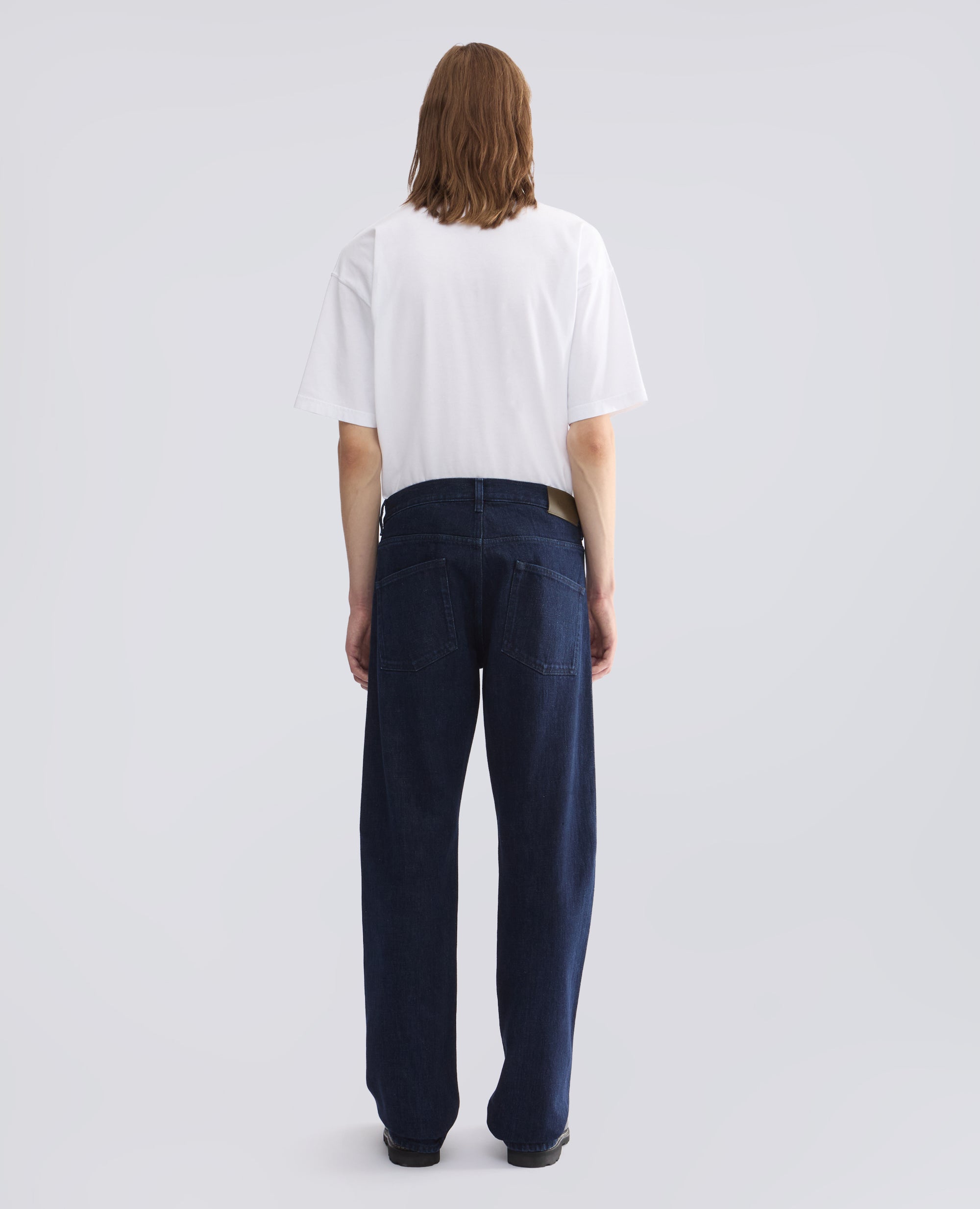 JEANS IN DENIM DI COTONE - BLU - ASPESI
