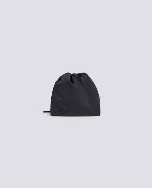 BORSA A SACCHETTO CON TRACOLLA IN NYLON - NERO - ASPESI
