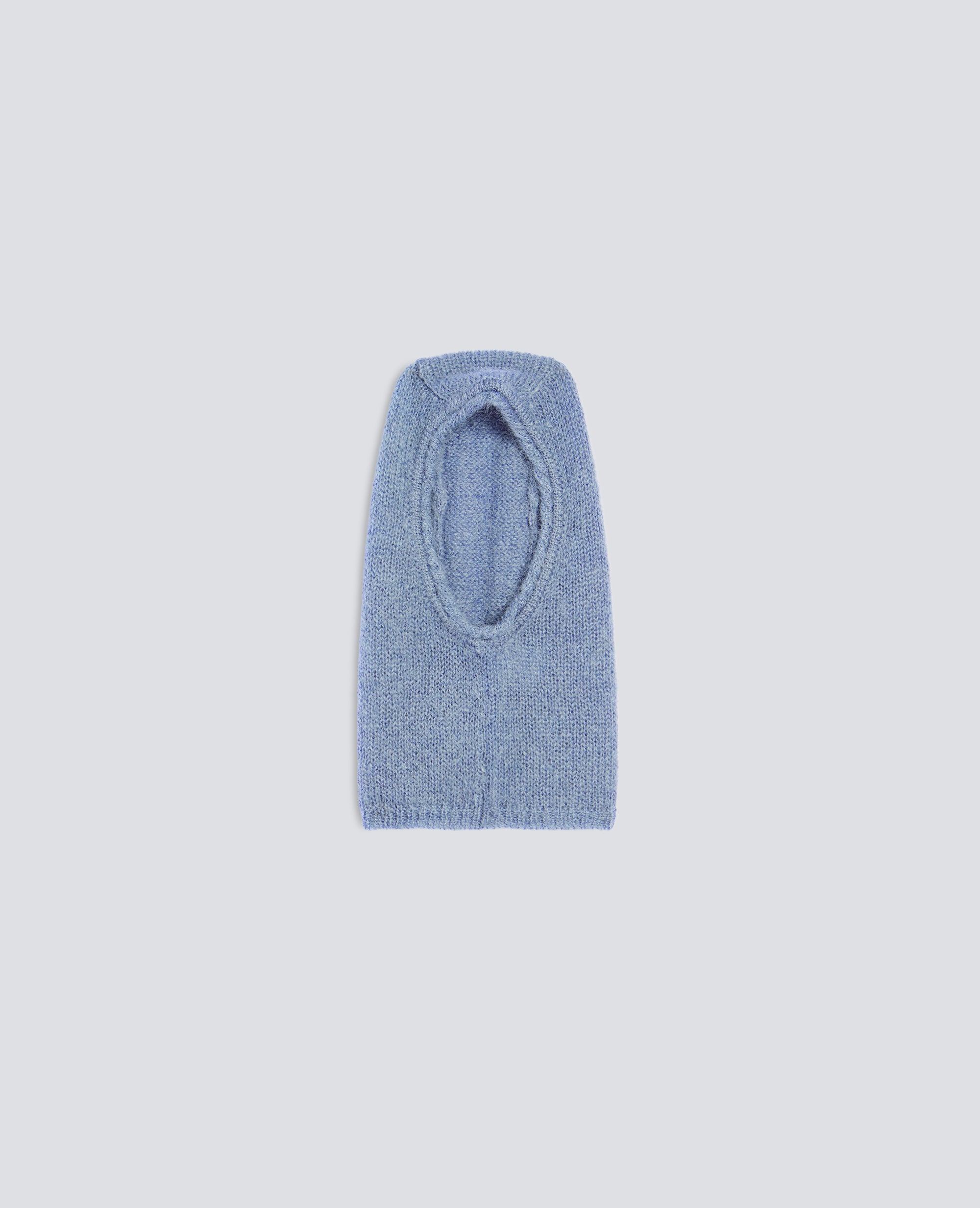 BALACLAVA IN MOHAIR E LANA - AZZURRO - ASPESI