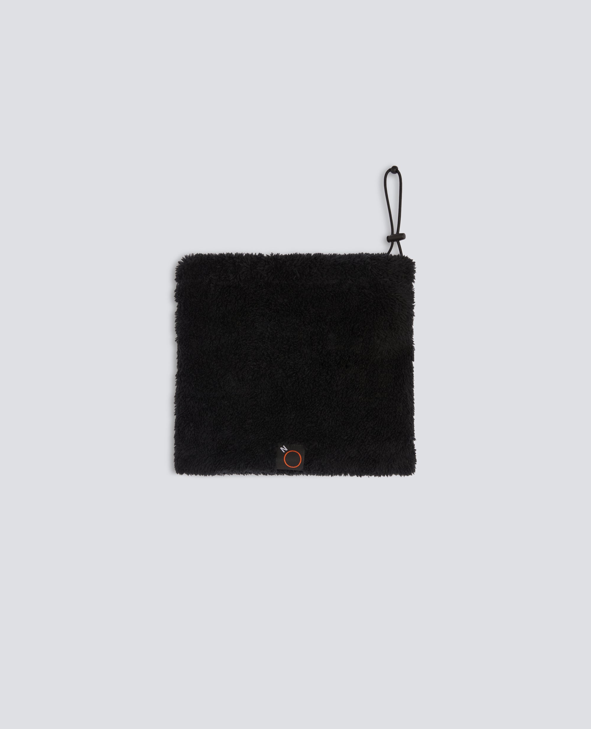 FAUX FUR NECK WARMER - BLACK - ASPESI