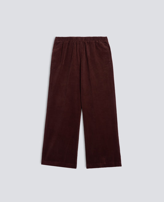 PANTALONE IN VELLUTO A COSTE 500 RIGHE DI COTONE TINTO CAPO - BARBERA