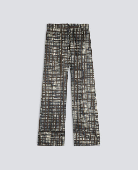 HOSE MIT GRAFIK-PRINT - MEHRFARBEN - ASPESI