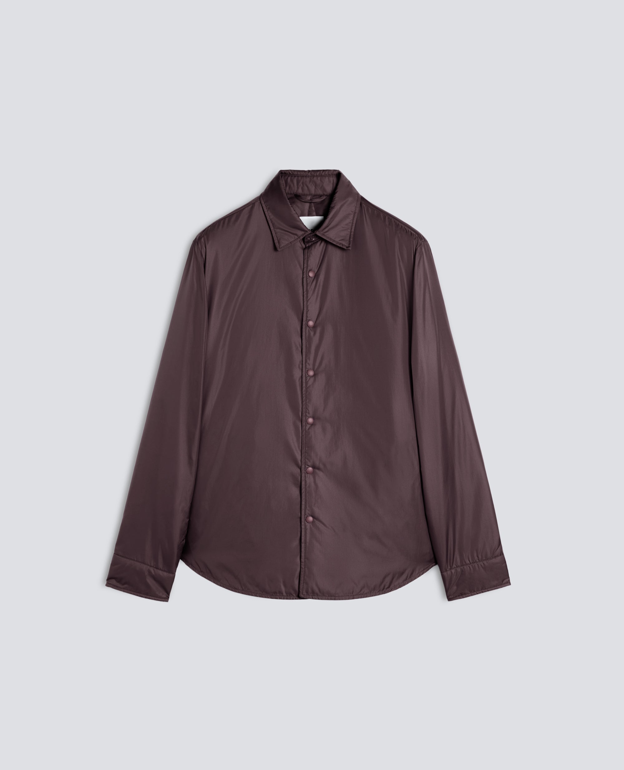 CAMISA DE NAILON ACOLCHADA - MARRON - ASPESI