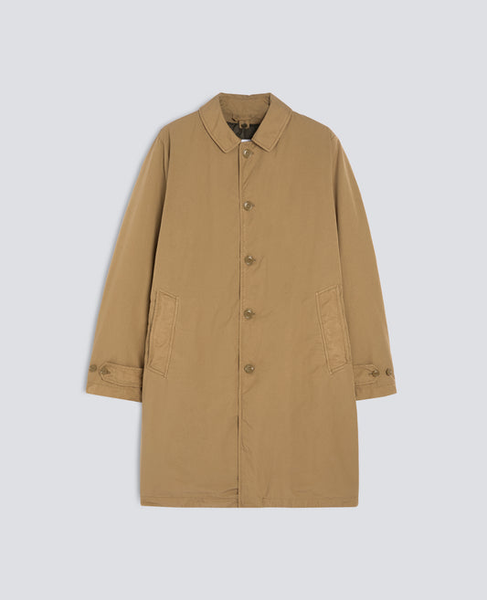 IMPERMEABLE VODKA II DE MEZCLA DE NAILON CON GUATA THERMORE® - BEIGE - ASPESI