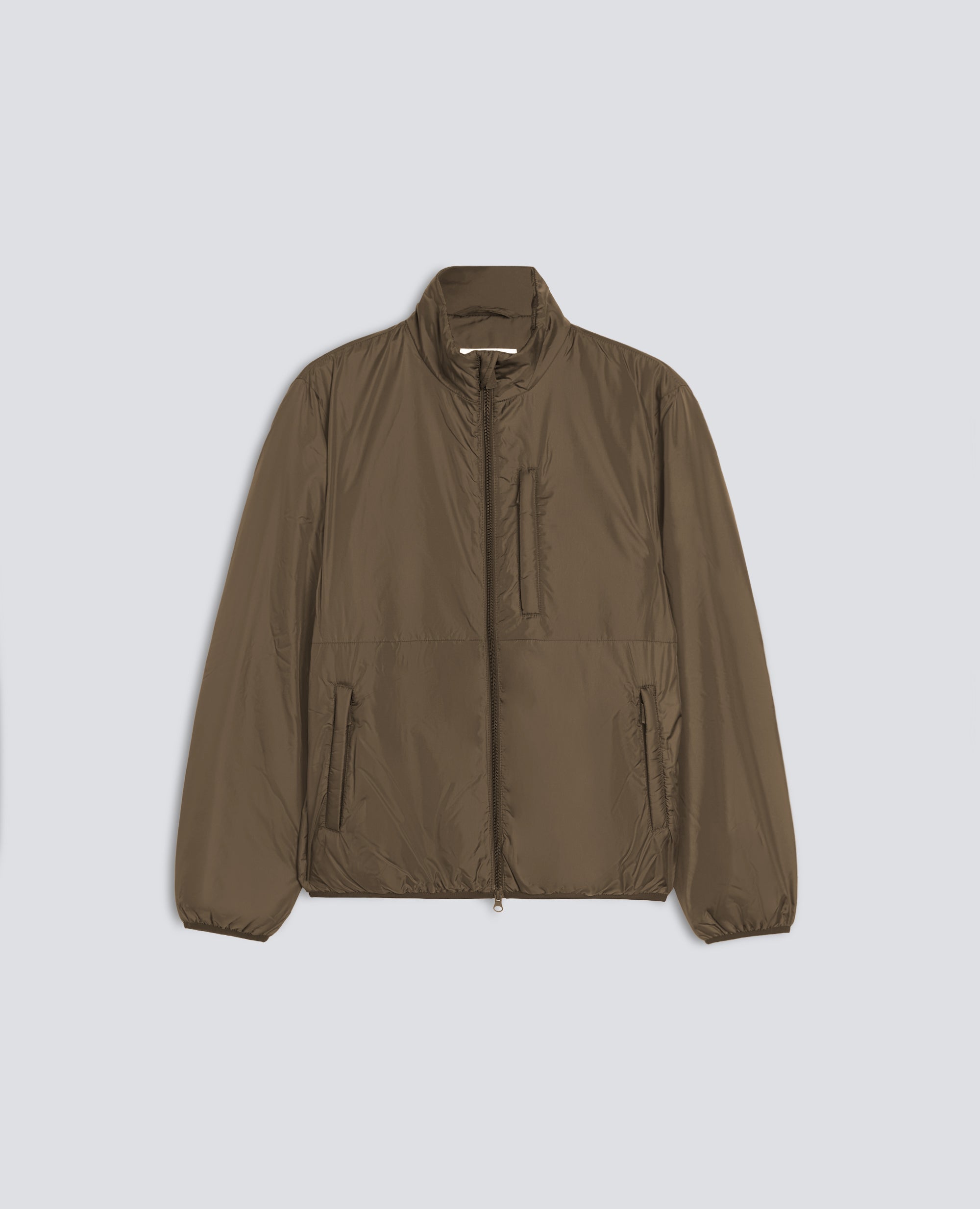 GIUBBOTTO IN NYLON IMBOTTITO CON OVATTA THERMORE - MILITARY - ASPESI