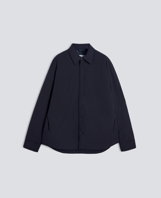 CAMISA DE NAILON COMFORT ACOLCHADA - AZUL - ASPESI
