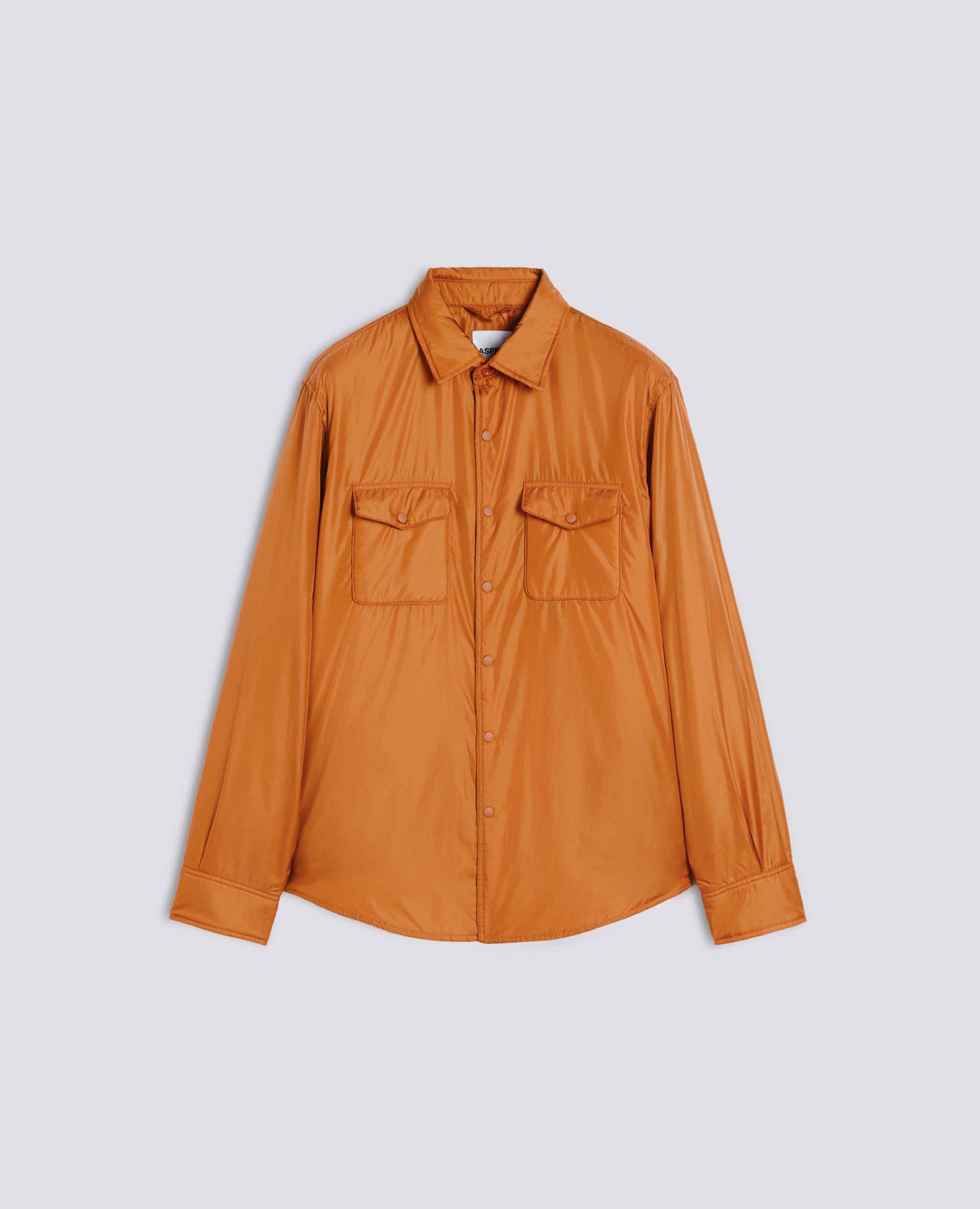 CAMICIA 13PIU IN NYLON CON OVATTA THERMORE® - ARANCIO - ASPESI