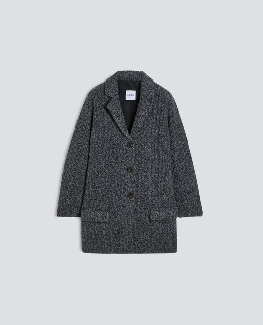 CAPPOTTO IN LANA - GRIS
