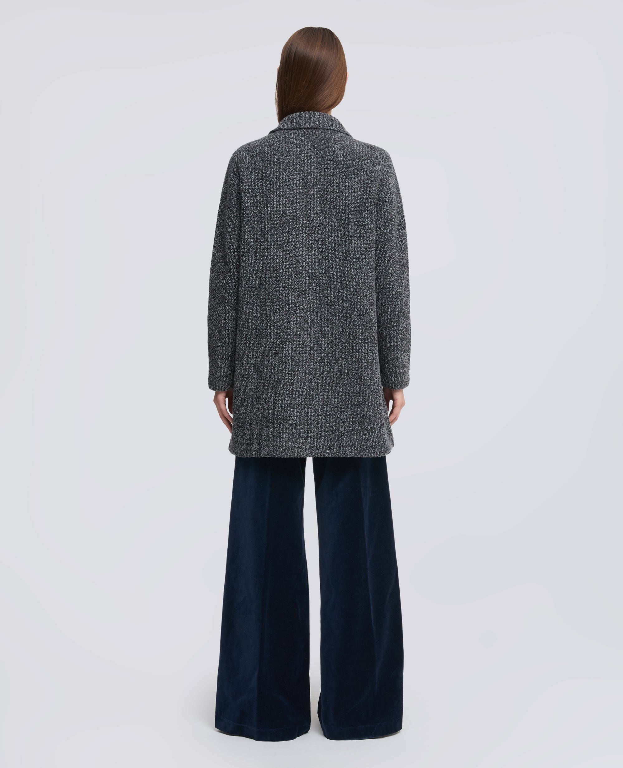 CAPPOTTO IN LANA - GRIGIO - ASPESI