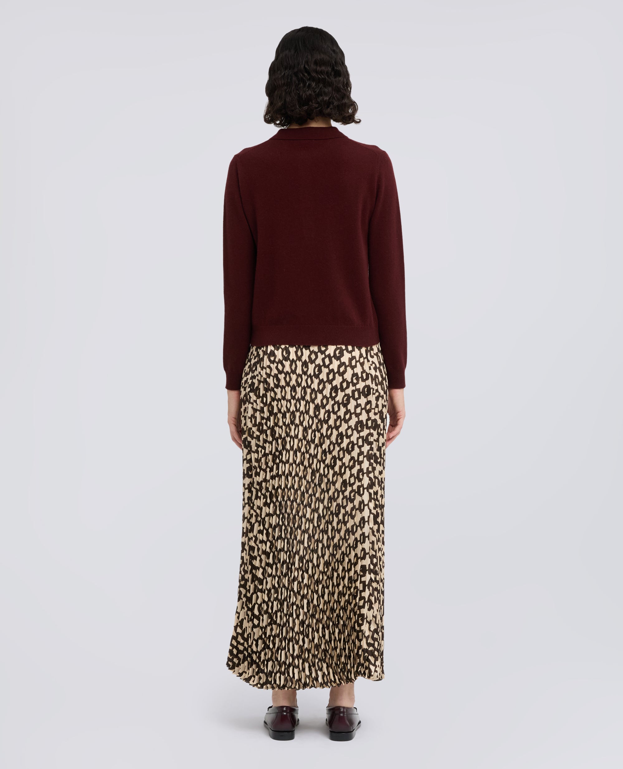 POLO A MANICHE LUNGHE IN PURO CASHMERE - BARBERA - ASPESI