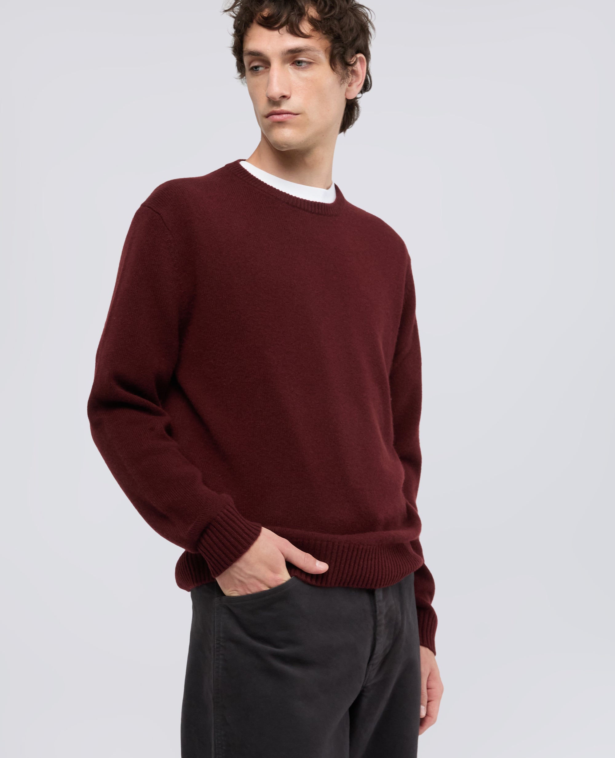MAGLIA GIROCOLLO IN CASHMERE - BARBERA - ASPESI