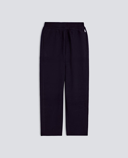 WOOL AND COTTON TROUSERS - BLUE - ASPESI