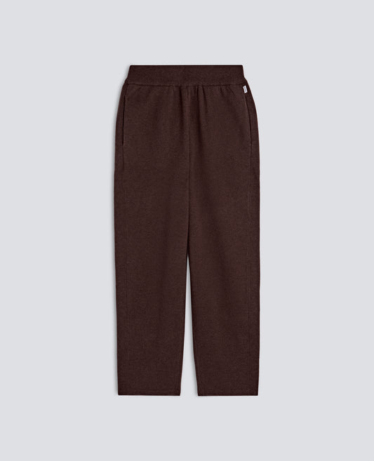 PANTALONE IN LANA E COTONE - MARRONE - ASPESI