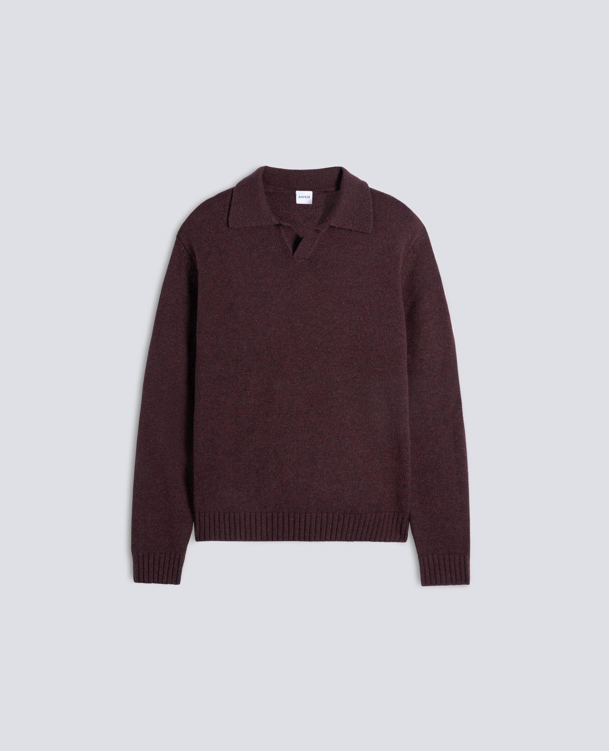 POLO REALIZZATA IN MISTO LANA E NYLON - BARBERA - ASPESI