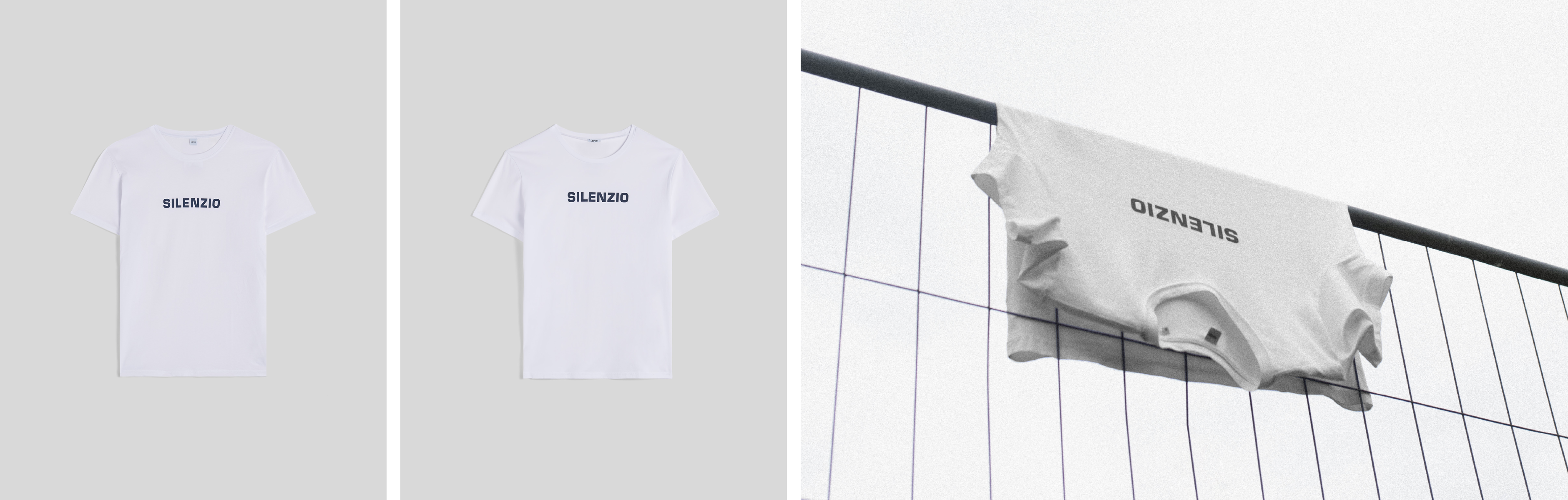 T-shirt Silenzio Aspesi Icons