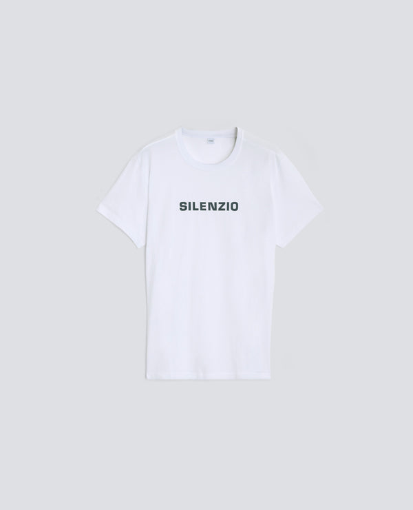 T-SHIRT IN JERSEY DI COTONE-BIANCO-WHITE-BLANCO-WEISS-BLANC