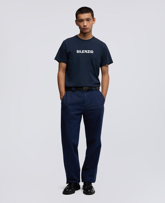T-SHIRT IN JERSEY DI COTONE CON STAMPA-NAVY-NAVY-AZUL MARINO-NAVY-NAVY