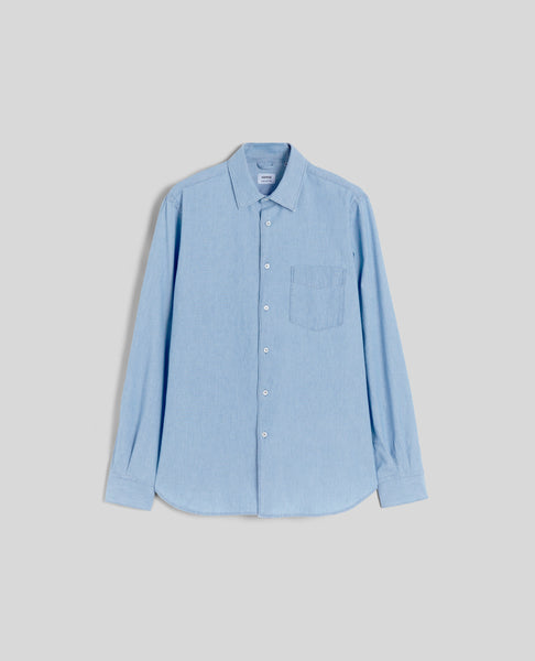 Cotton poplin shirt with breast pocket – ASPESI