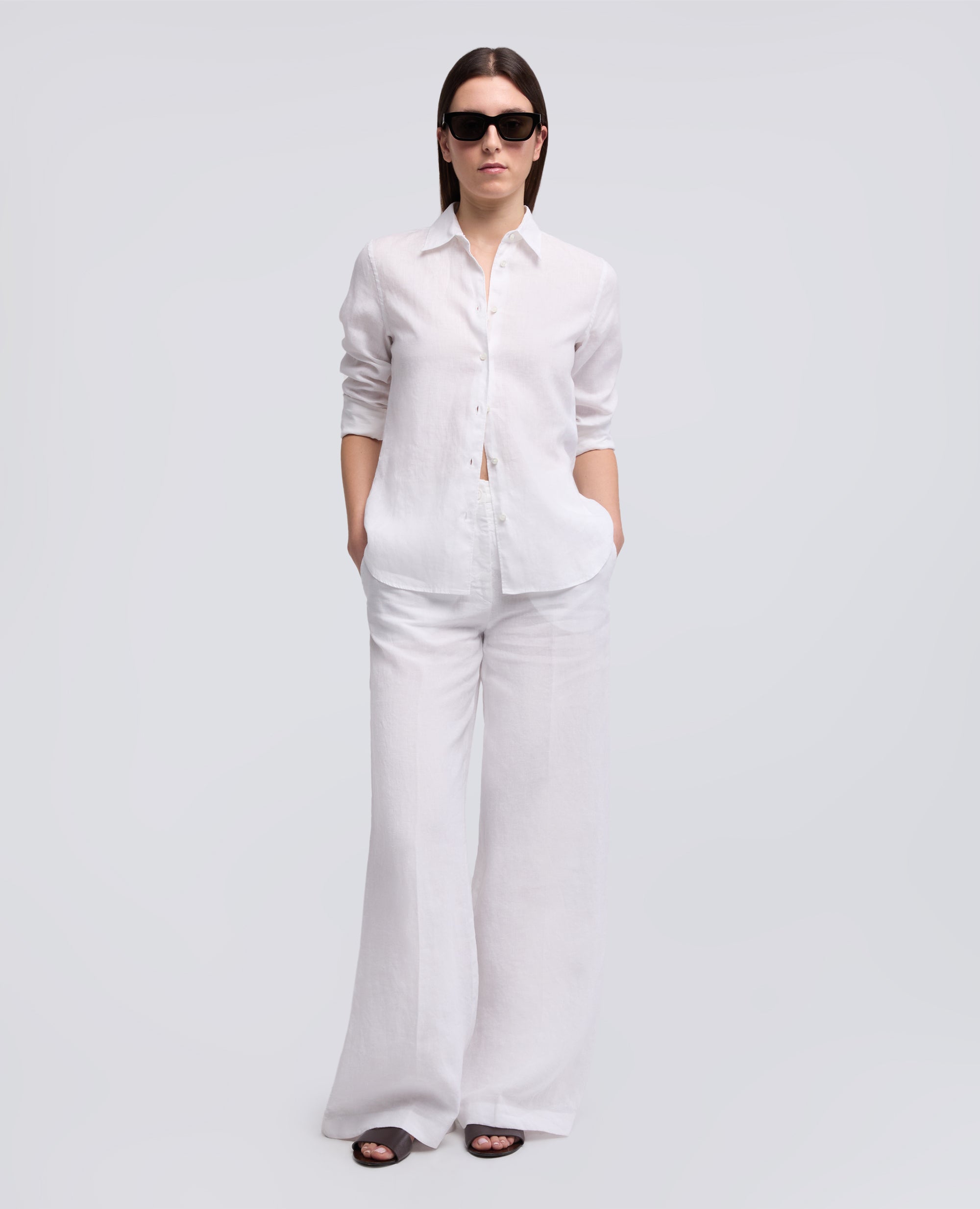 CAMICIA MOD.5422-BIANCO-WHITE-BLANCO-WEISS-BLANC
