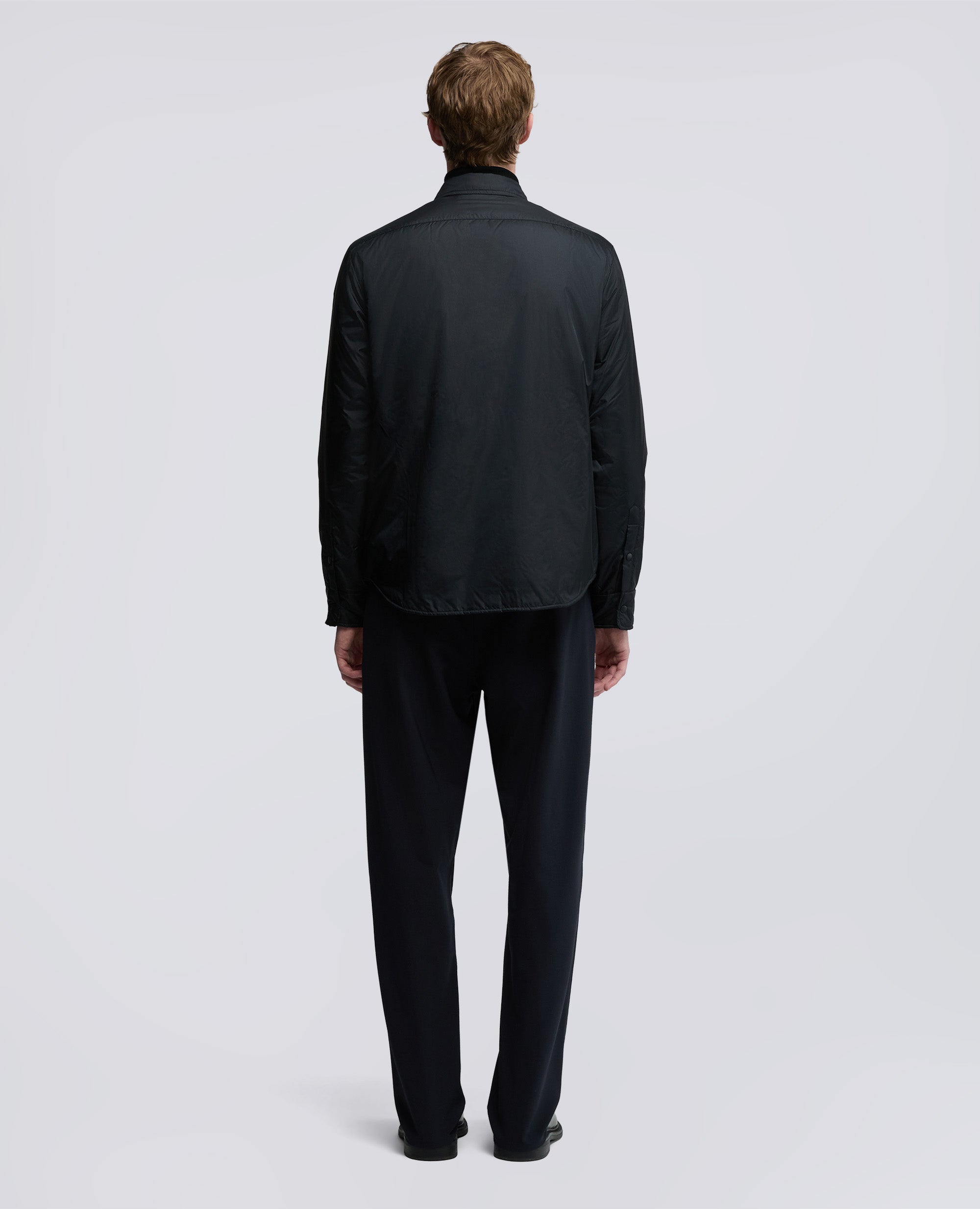 OVERSHIRT IN NYLON IDROREPELLENTE-NERO-BLACK-NEGRO-SCHWARZ-NOIR