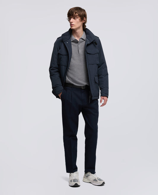 FILED JACKET MINI FIELD VENTO IN NYLON-NAVY-NAVY-AZUL MARINO-NAVY-NAVY
