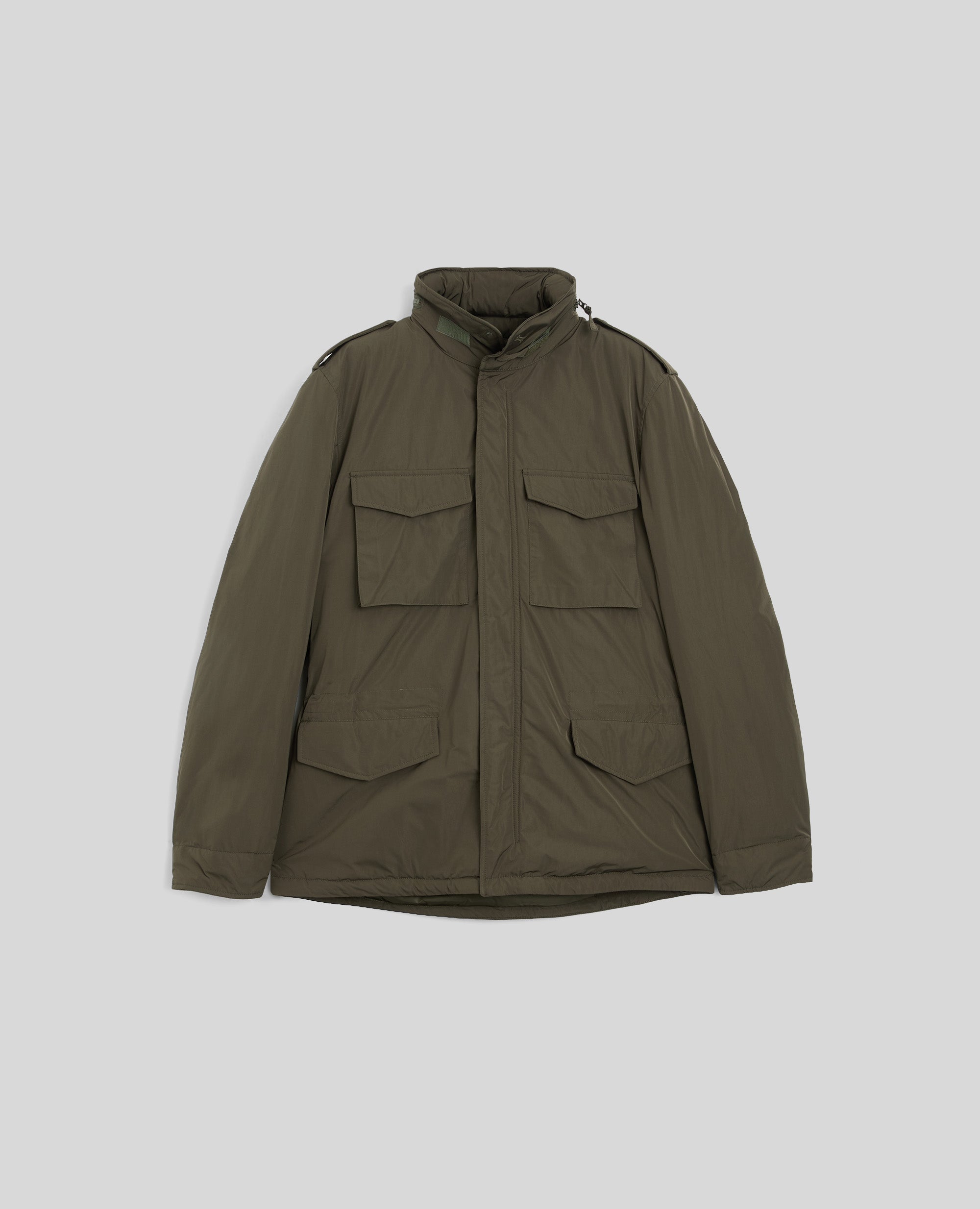 FILED JACKET MINI FIELD VENTO IN NYLON-MILITARE-MILITARY-MILITAR-MILITAR-MILITAIRE