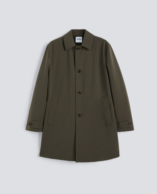 CAPPOTTO PERFETTO IN TESSUTO TECNICO-MILITARE-MILITARY-MILITAR-MILITAR-MILITAIRE