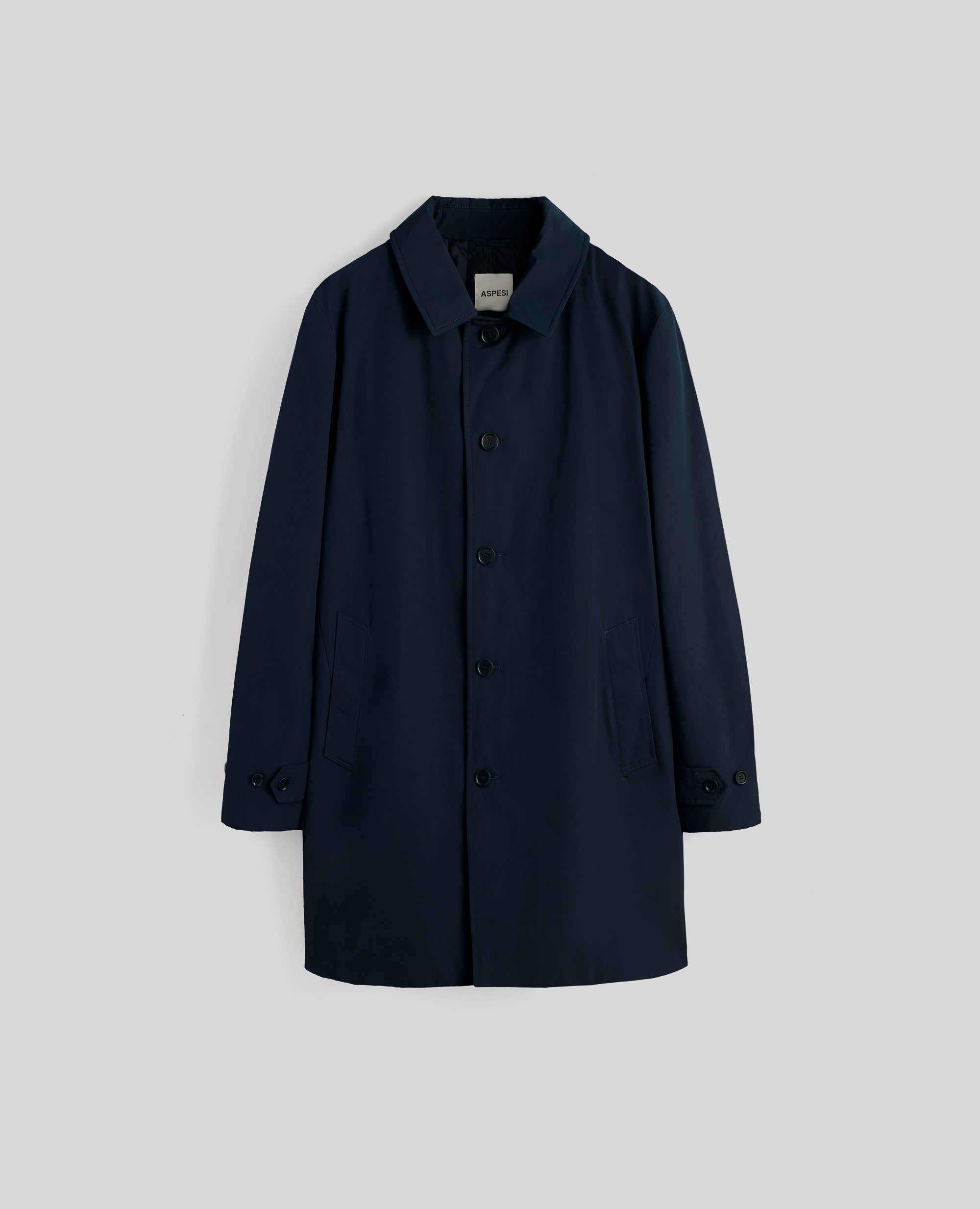 IMPERMEABILE VODKA LE IN MISTO COTONE-NAVY-NAVY-AZUL MARINO-NAVY-NAVY