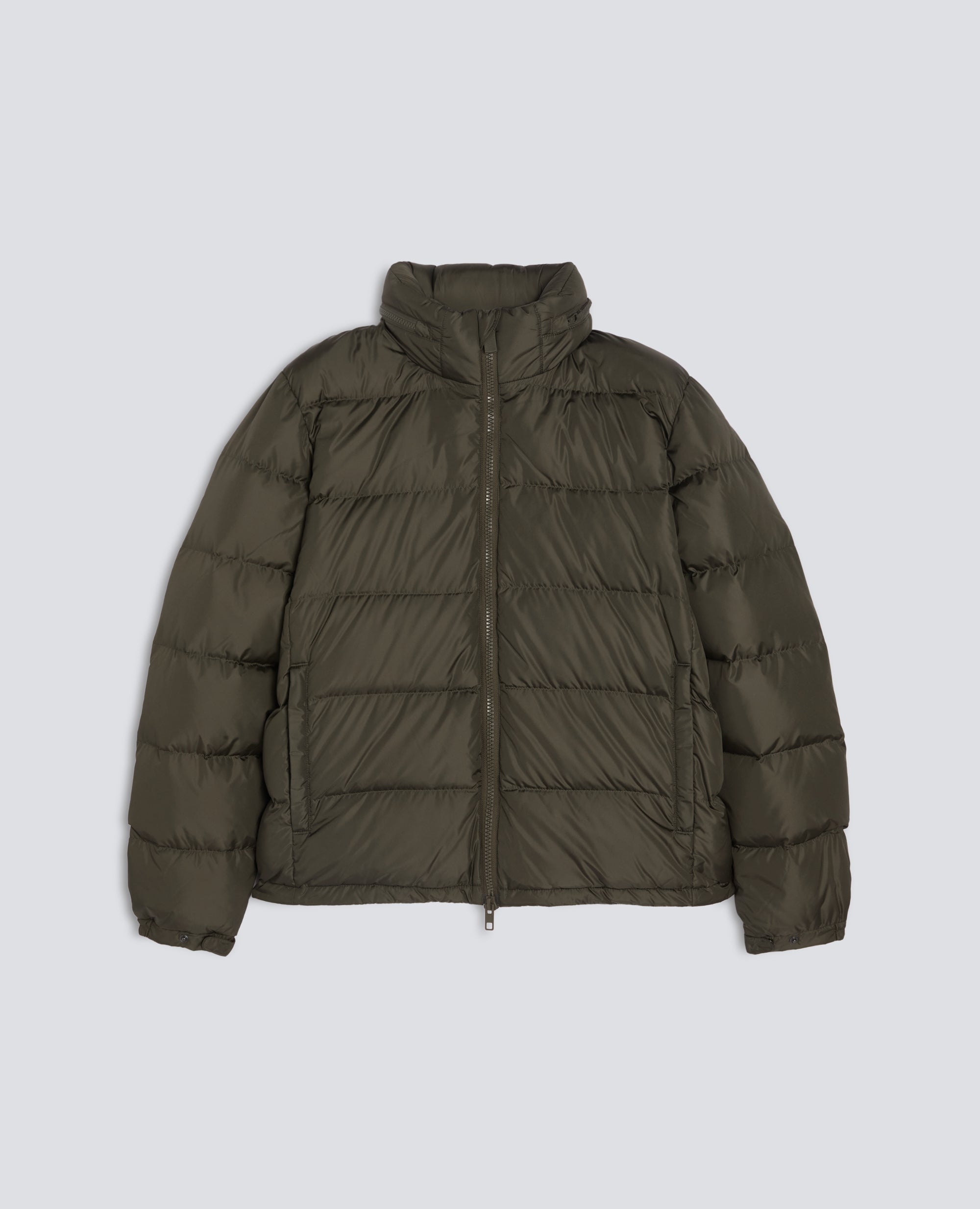 PIUMINO POCOELASTICO RE IN NYLON - VERDE - ASPESI
